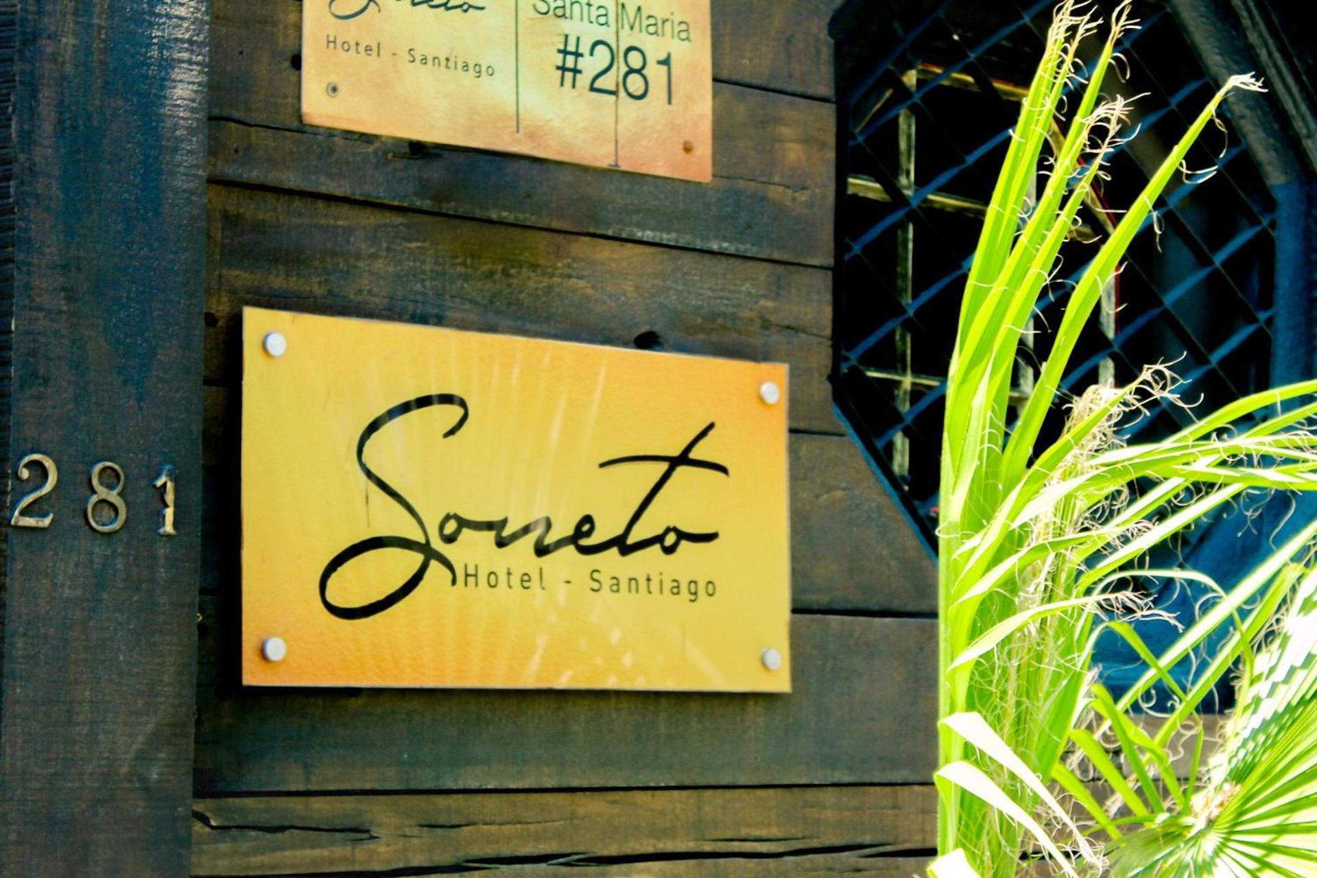 Hotel Sonetto Santiago Luaran gambar